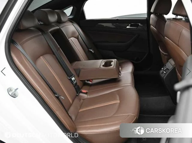 Hyundai Sonata New Rise Hybrid 2018 Белый из Кореи, фото 3