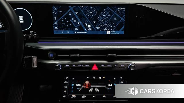 Hyundai Grandeur Hybrid (GN7) 2023 Черный из Кореи, фото 3