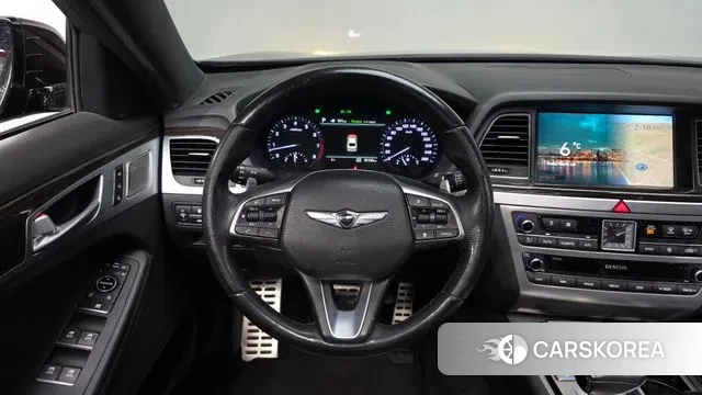 Genesis G80 2019 Черный из Кореи, фото 3