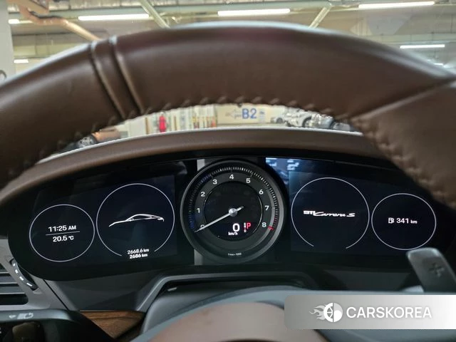 Porsche 911(992) 2020 Серебряный из Кореи, фото 3