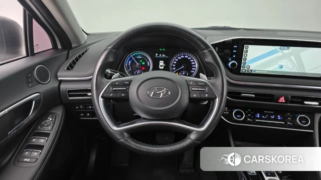 Hyundai Sonata Hybrid (DN8) 2022 Белый из Кореи, фото 3