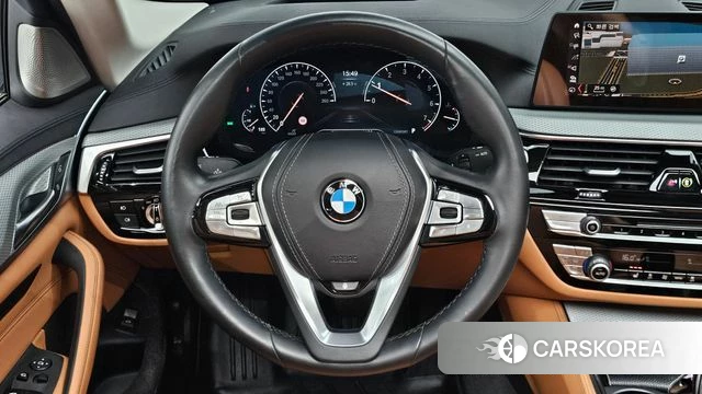 BMW 5 Series (G30) 2019 Синий из Кореи, фото 3