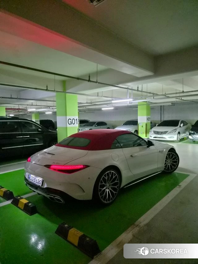 Mercedes-Benz SL-Class R232 2023 Белый из Кореи, фото 3