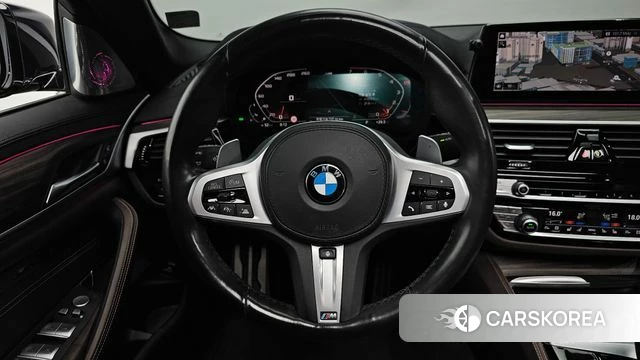 BMW 5 Series (G30) 2020 Синий из Кореи, фото 3