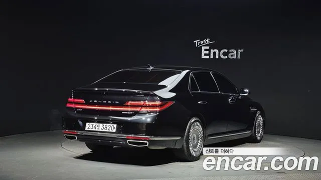 Genesis G90 2019 Черный из Кореи, фото 3