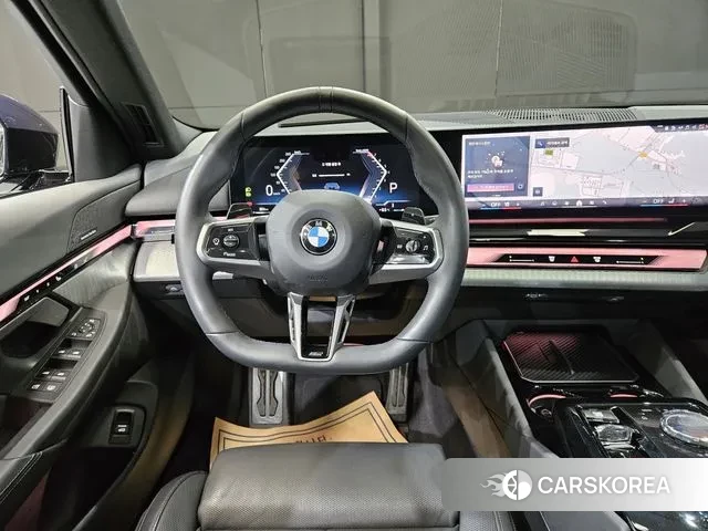 BMW 5 Series (G60) 2024 Синий из Кореи, фото 3