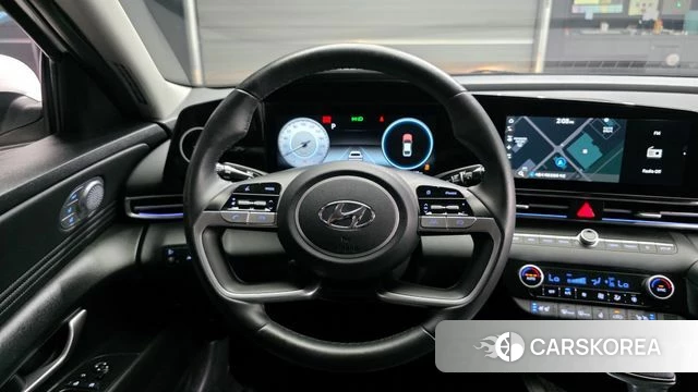 Hyundai Avante (CN7) 2022 Белый из Кореи, фото 3