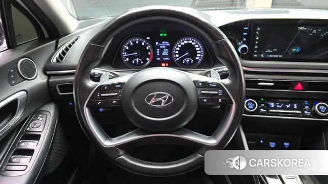 Hyundai Sonata (DN8) 2020 Белый из Кореи, фото 3
