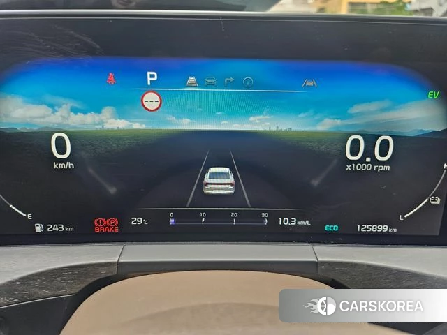 Kia K8 Hybrid 2022 Черный из Кореи, фото 3