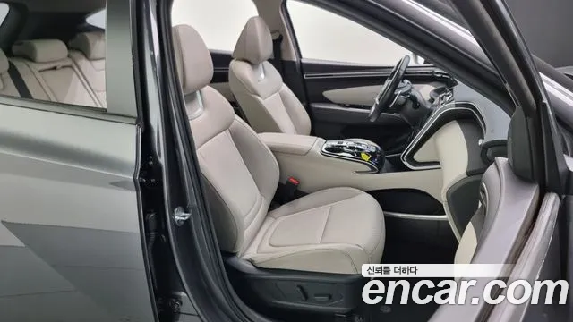 Hyundai Tucson Hybrid (NX4) 2021 Серый из Кореи, фото 3