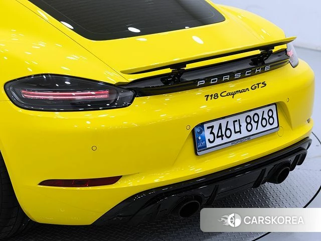 Porsche 718 Cayman 2024 Желтый из Кореи, фото 3