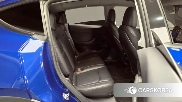 Tesla Model Y 2021 Синий из Кореи, фото 3