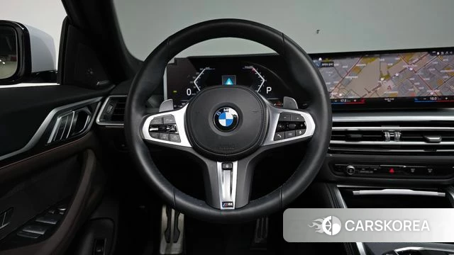 BMW 4 Series (G22) 2024 Небесно-голубой из Кореи, фото 3