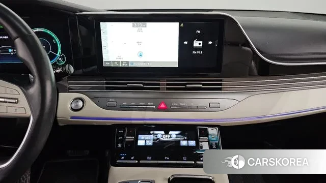 Hyundai The New Grandeur IG Hybrid 2022 Белый из Кореи, фото 3