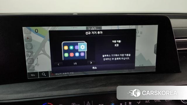 Kia K8 2022 Черный из Кореи, фото 3