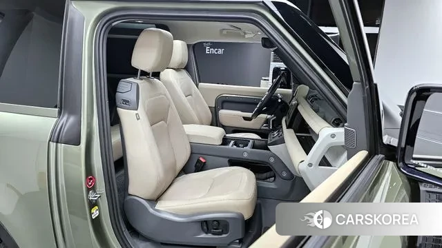 Land Rover Defender (L663) 2022 Темно-зеленый из Кореи, фото 3