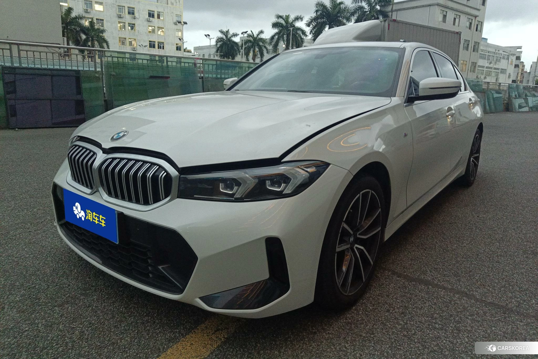 BMW 3 series 2022 Белый из Китая, фото 3