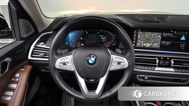 BMW X7 (G07) 2021 Черный из Кореи, фото 3