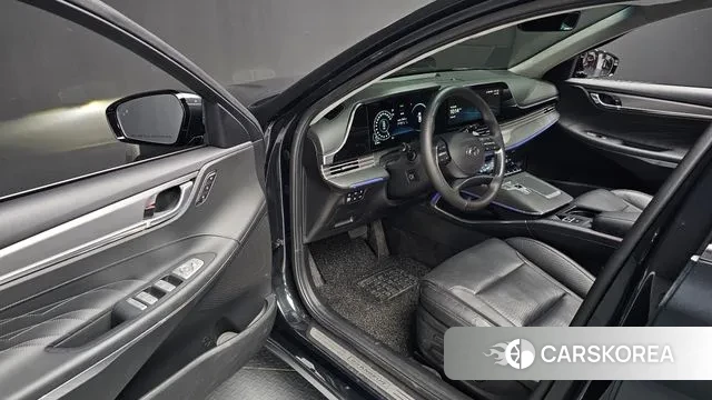 Hyundai The New Grandeur IG Hybrid 2021 Серый из Кореи, фото 3