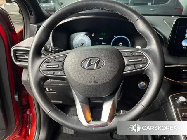 Hyundai The New Santa Fe 2021 Красный из Кореи, фото 3