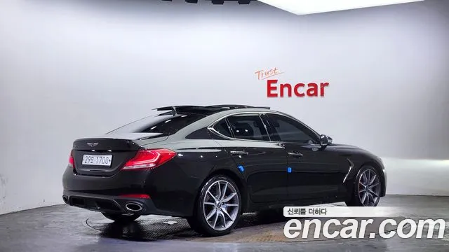 Genesis G70 2018 Черный из Кореи, фото 3