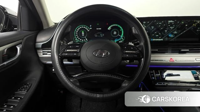 Hyundai The New Grandeur IG Hybrid 2020 Черный из Кореи, фото 3