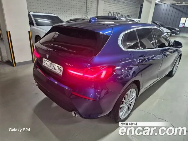 BMW 1 Series (F40) 2020 Синий из Кореи, фото 3