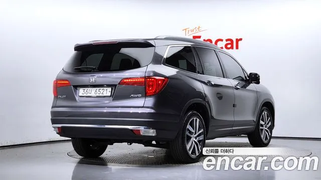 Honda Pilot 3rd generation 2018 Серый из Кореи, фото 3