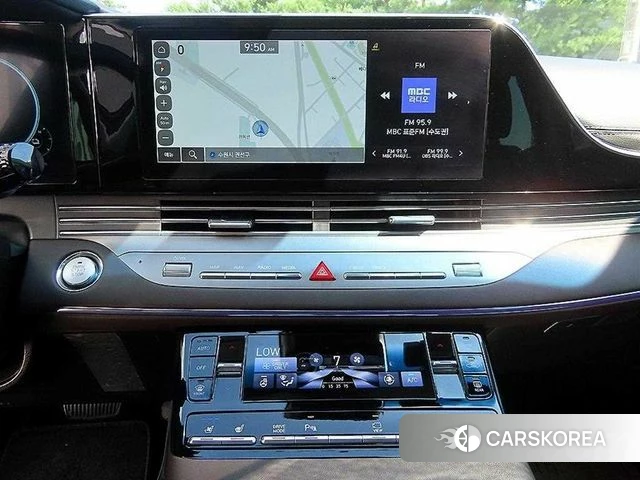 Hyundai The New Grandeur IG Hybrid 2021 Синий из Кореи, фото 3