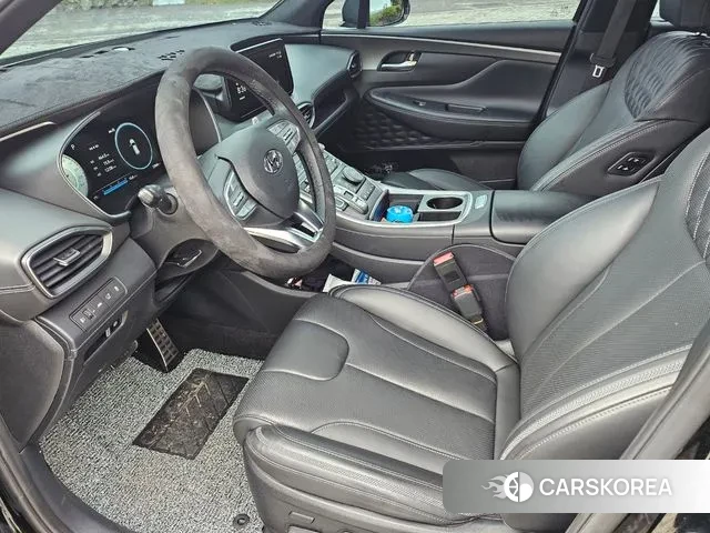 Hyundai The New Santa Fe 2023 Черный из Кореи, фото 3