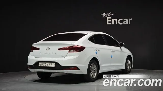 Hyundai The New Avante AD 2020 Белый из Кореи, фото 3