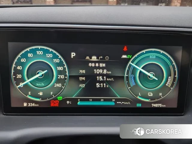 Hyundai Tucson Hybrid (NX4) 2021 Серый из Кореи, фото 3