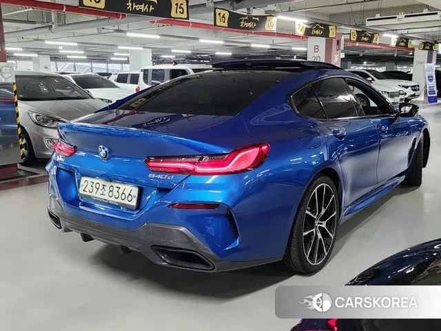 BMW 8 Series (G15) 2020 Синий из Кореи, фото 3