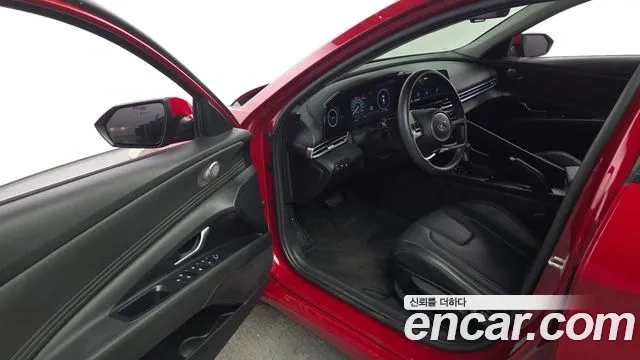 Hyundai Avante (CN7) 2021 Красный из Кореи, фото 3