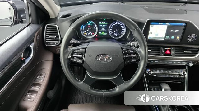 Hyundai Grandeur IG Hybrid 2019 Серый из Кореи, фото 3