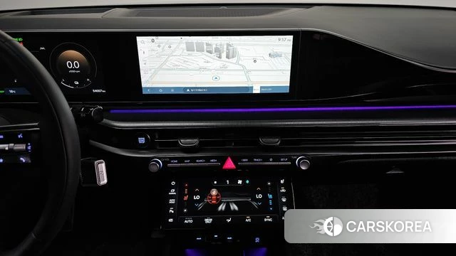 Hyundai Grandeur Hybrid (GN7) 2023 Черный из Кореи, фото 3
