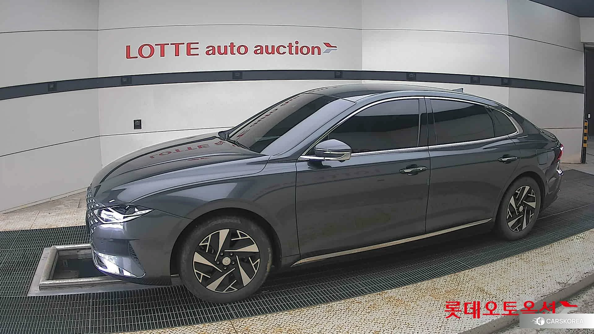 Hyundai Grandeur Hybrid 2023 Nocturne Grey Metallic из Кореи, фото 3