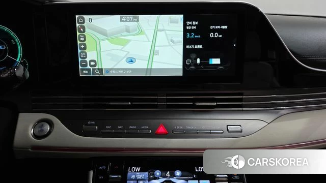 Hyundai The New Grandeur IG Hybrid 2022 Черный из Кореи, фото 3