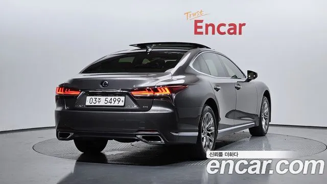 Lexus LS500 5th generation 2018 Серебристо-серый из Кореи, фото 3