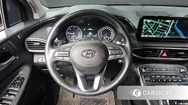 Hyundai The New Santa Fe 2021 Черный из Кореи, фото 3