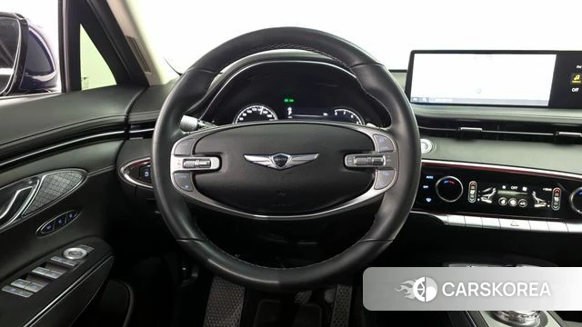 Genesis GV70 2022 Синий из Кореи, фото 3