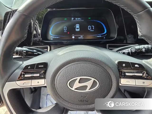 Hyundai The New Avante (CN7) 2024 Темно-зеленый из Кореи, фото 3