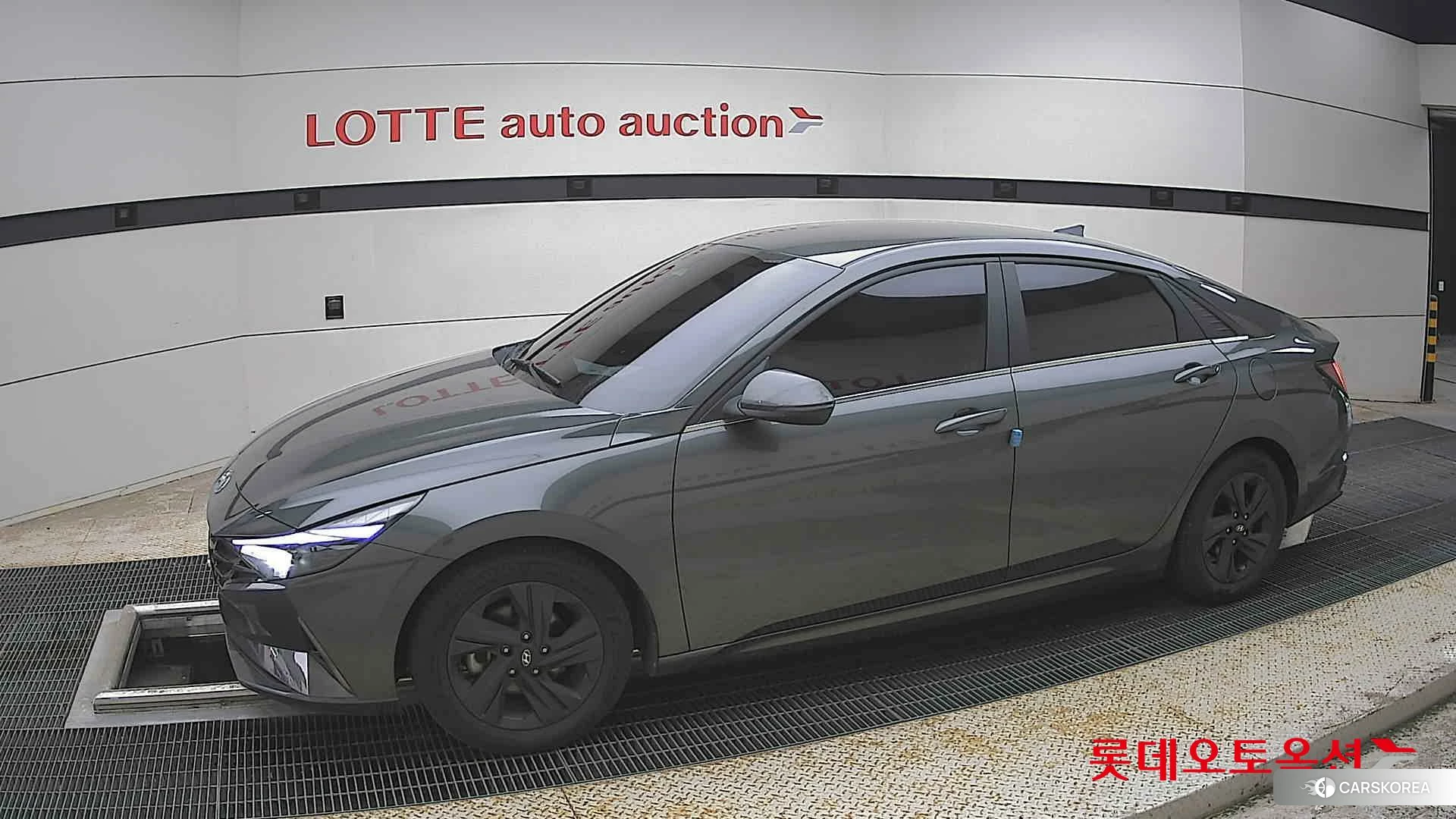 Hyundai Avante Hybrid 2021 Amazon Gray из Кореи, фото 3