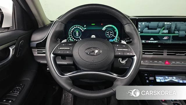 Hyundai The New Grandeur IG Hybrid 2022 Белый из Кореи, фото 3