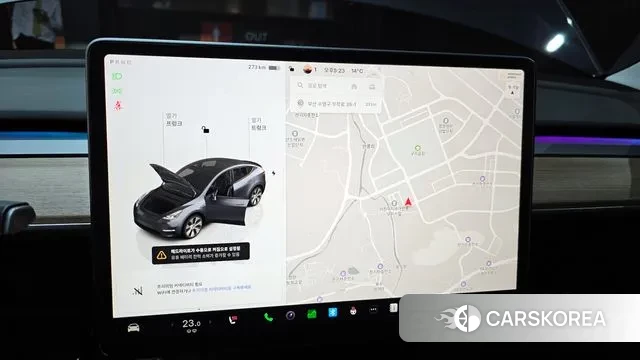 Tesla Model Y 2023 Серый из Кореи, фото 3