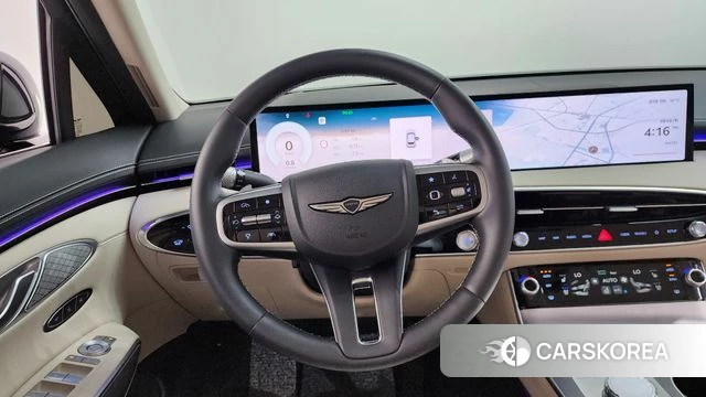 Genesis GV70 2024 Синий из Кореи, фото 3