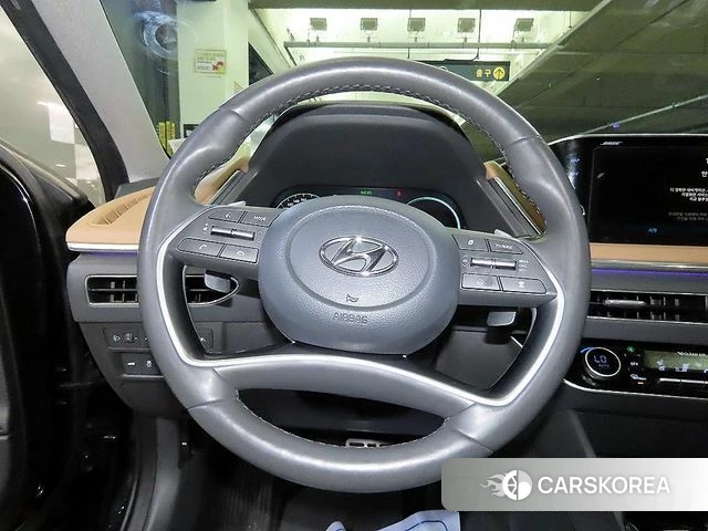 Hyundai Sonata Hybrid (DN8) 2019 Черный из Кореи, фото 3