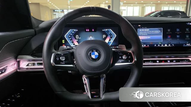 BMW 7 Series (G70) 2024 Серебряный из Кореи, фото 3