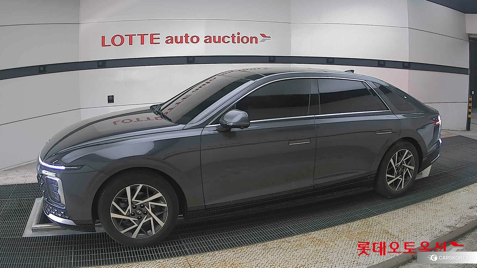 Hyundai Grandeur Hybrid 2023 Nocturne Grey Metallic из Кореи, фото 3
