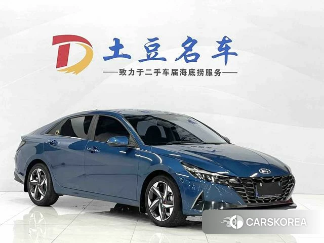 Hyundai Elantra 2022 Синий из Китая, фото 3